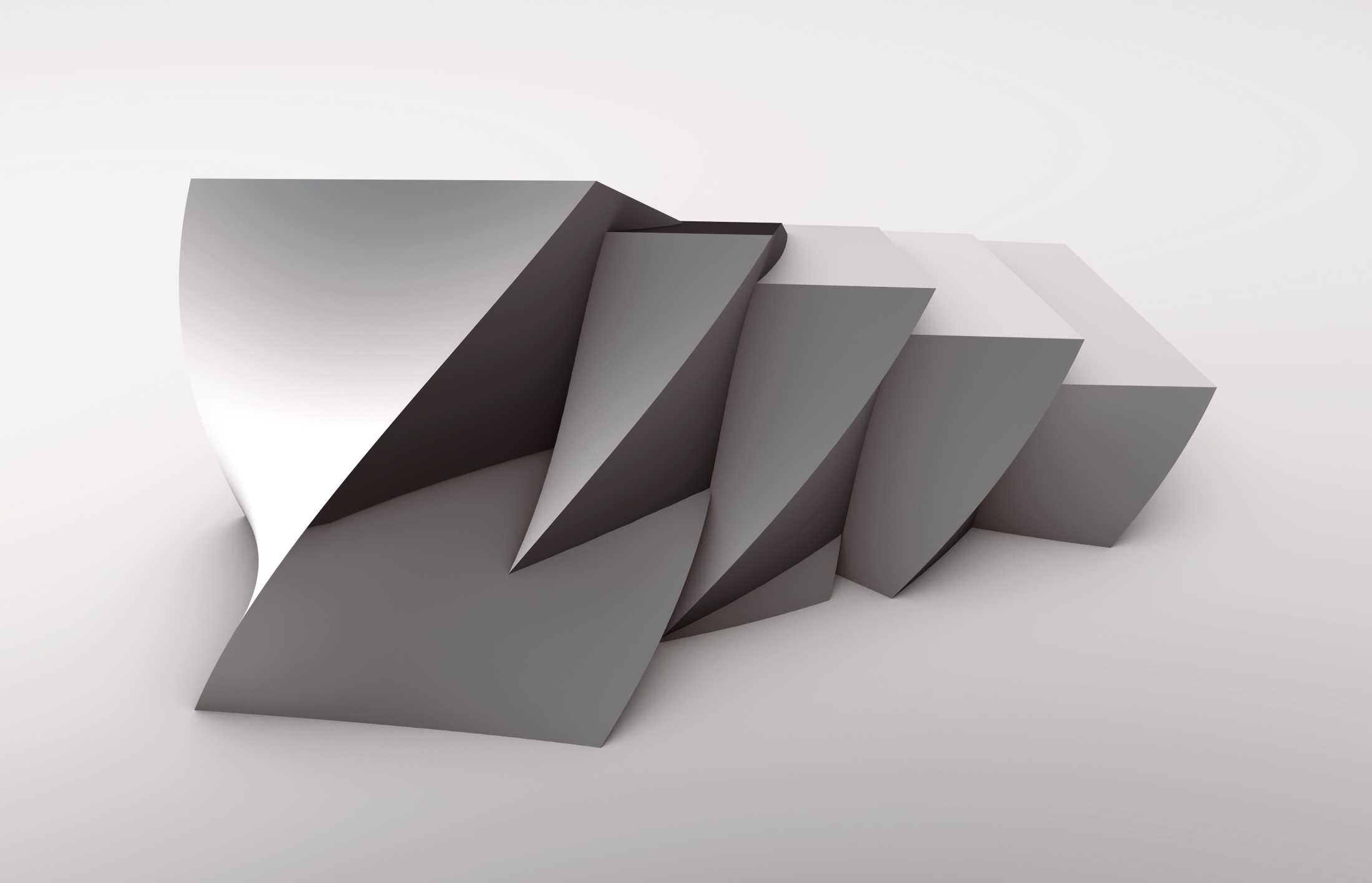 geometrische reihung rotation